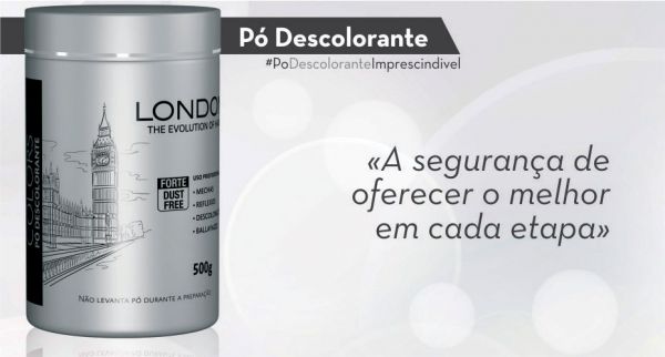 Pó Descolorante London cosméticos - Evolution of Hair